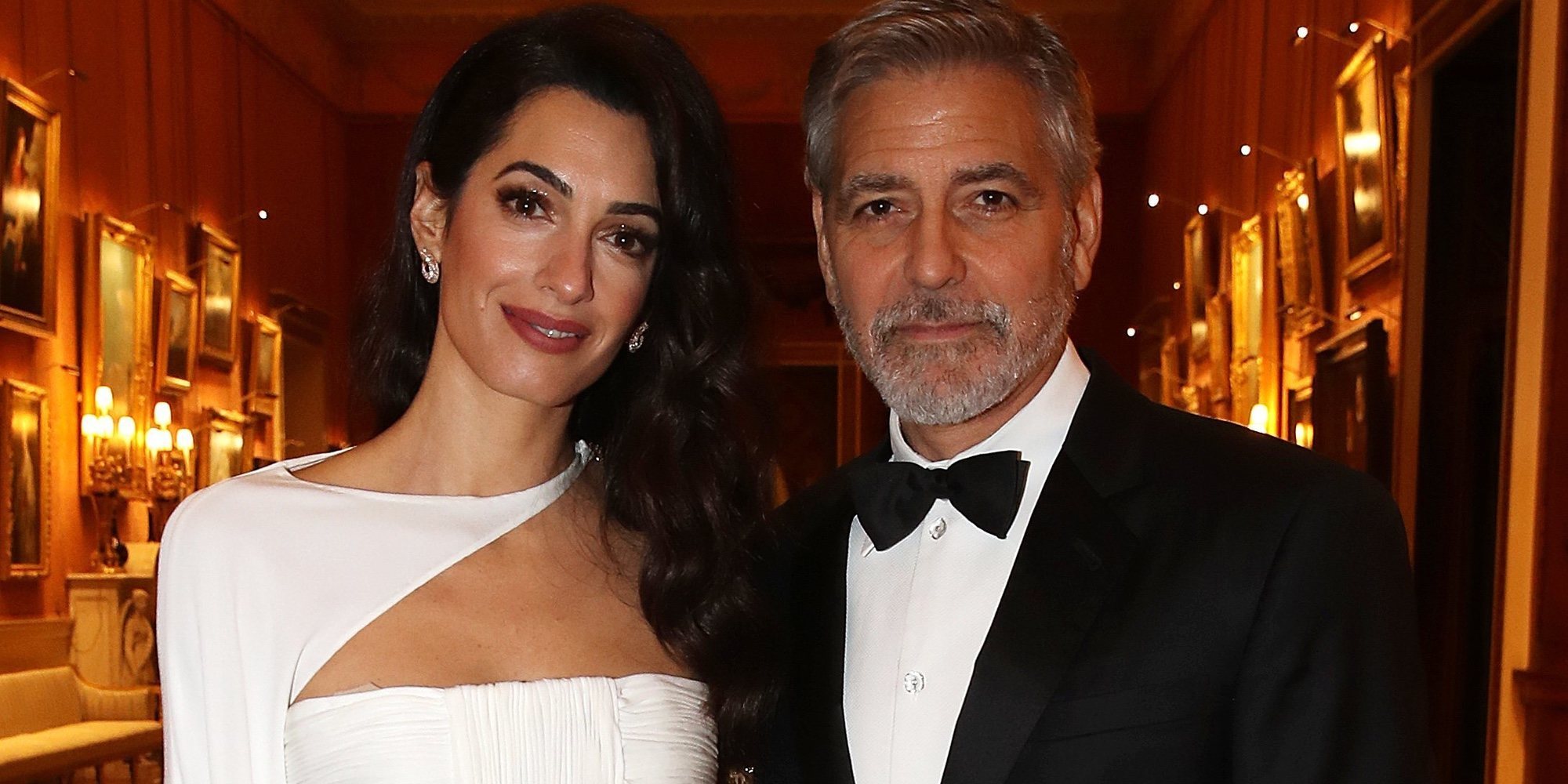 Amal y George Clooney fueron a la boda del Príncipe Harry y Meghan Markle sin conocerles