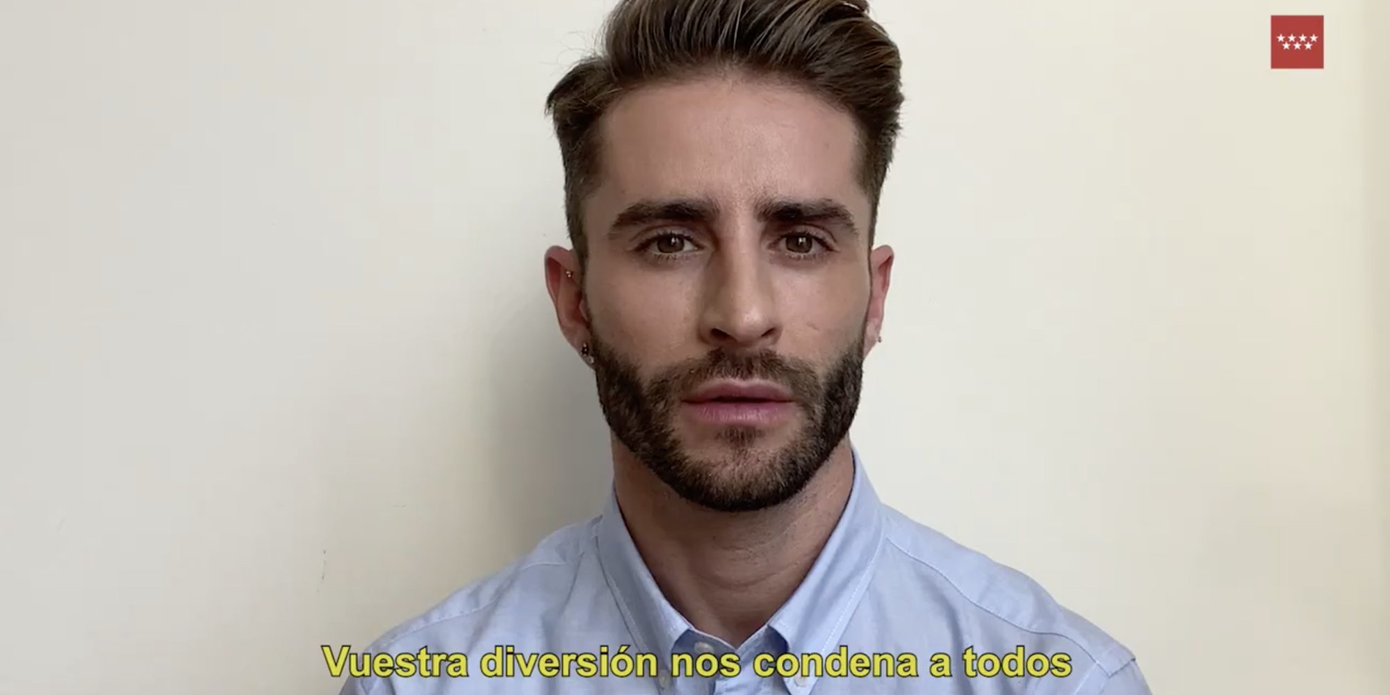 El criticado vídeo de Pelayo Díaz apelando a la responsabilidad de los jóvenes ante la Covid-19