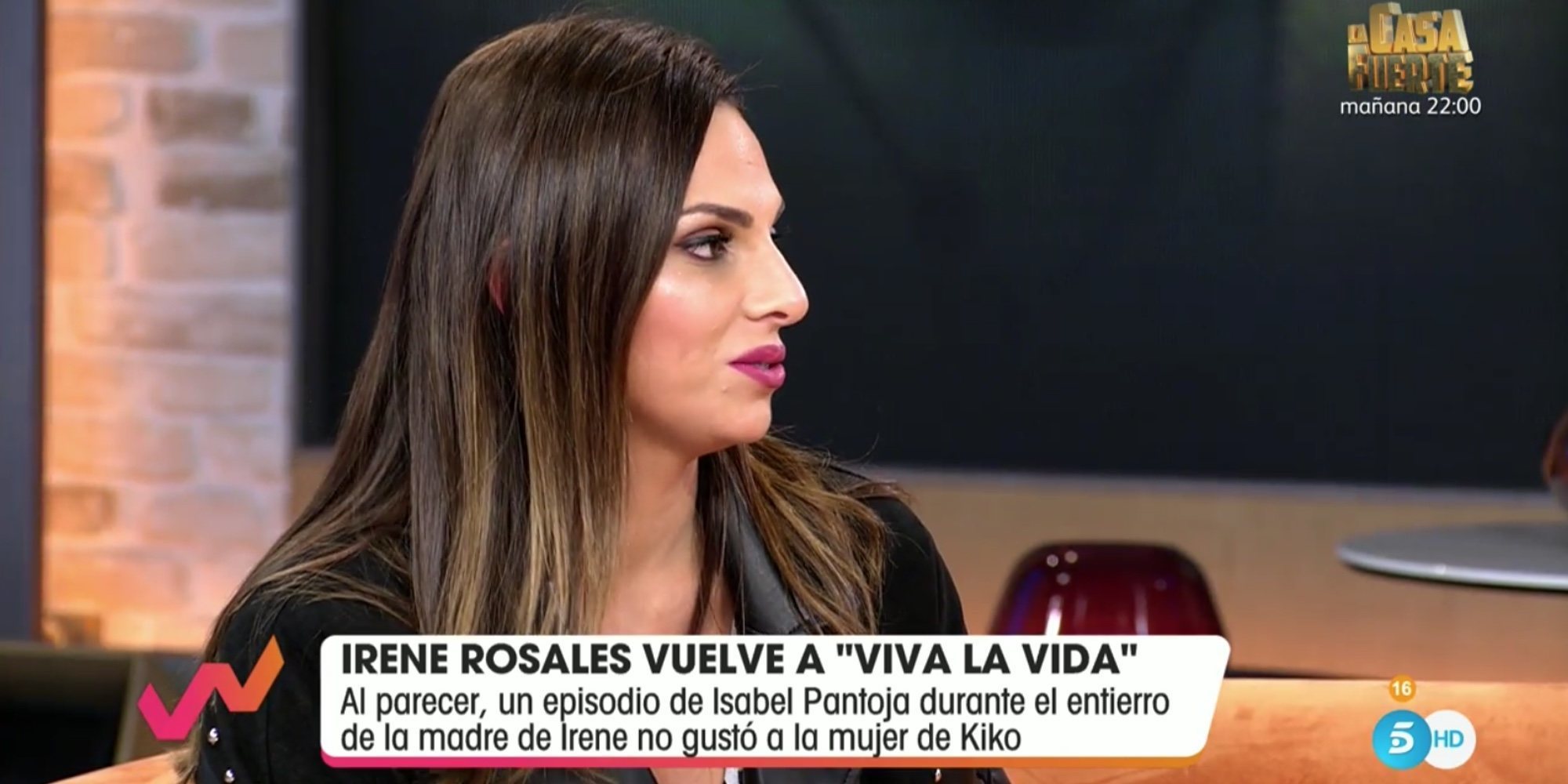 Irene Rosales, sobre el conflicto de su marido e Isabel Pantoja: "Para Kiko Rivera también ha sido una entrevista dura"