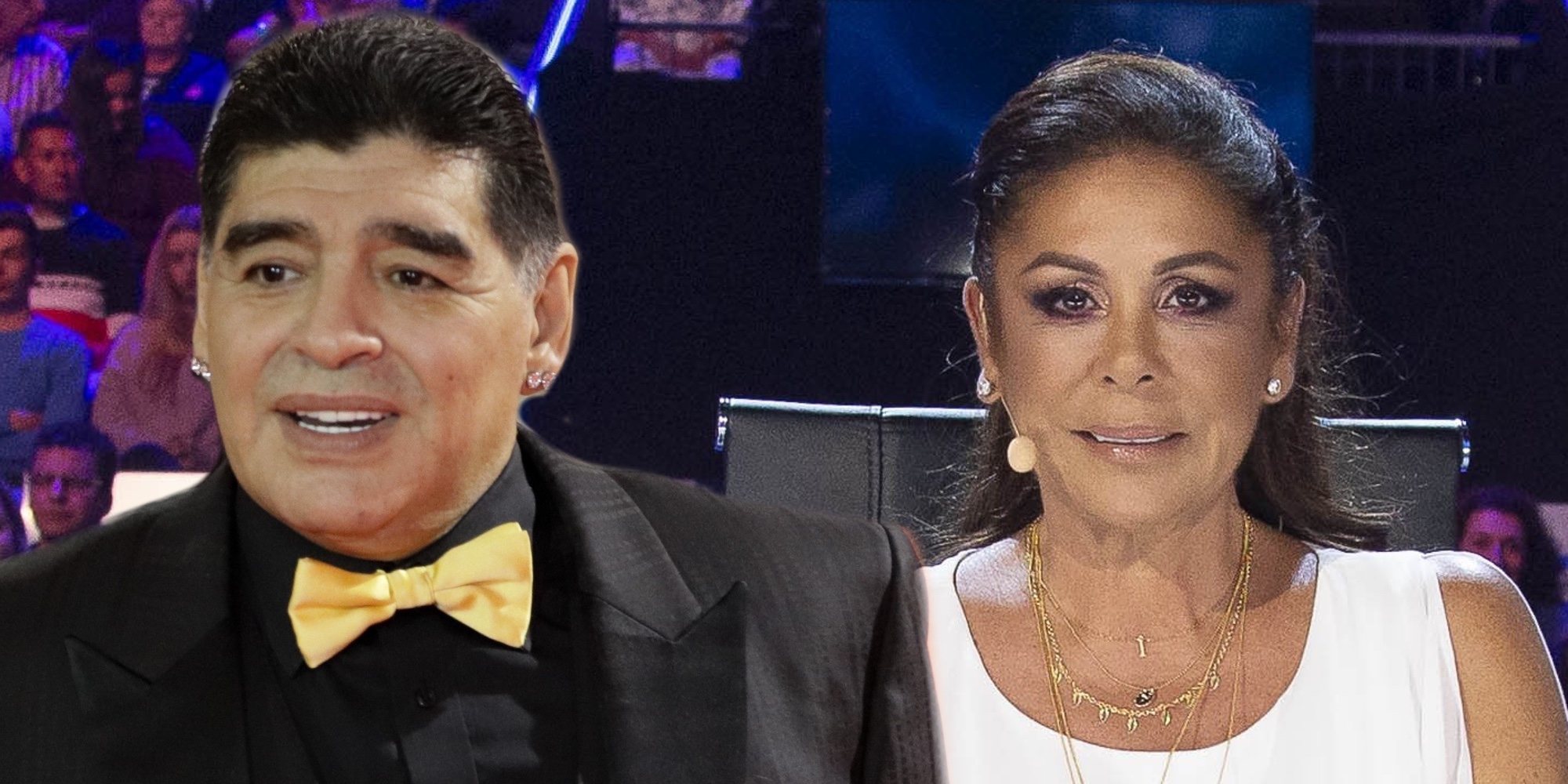 Diego Armando Maradona quiso tener un vis a vis con Isabel Pantoja