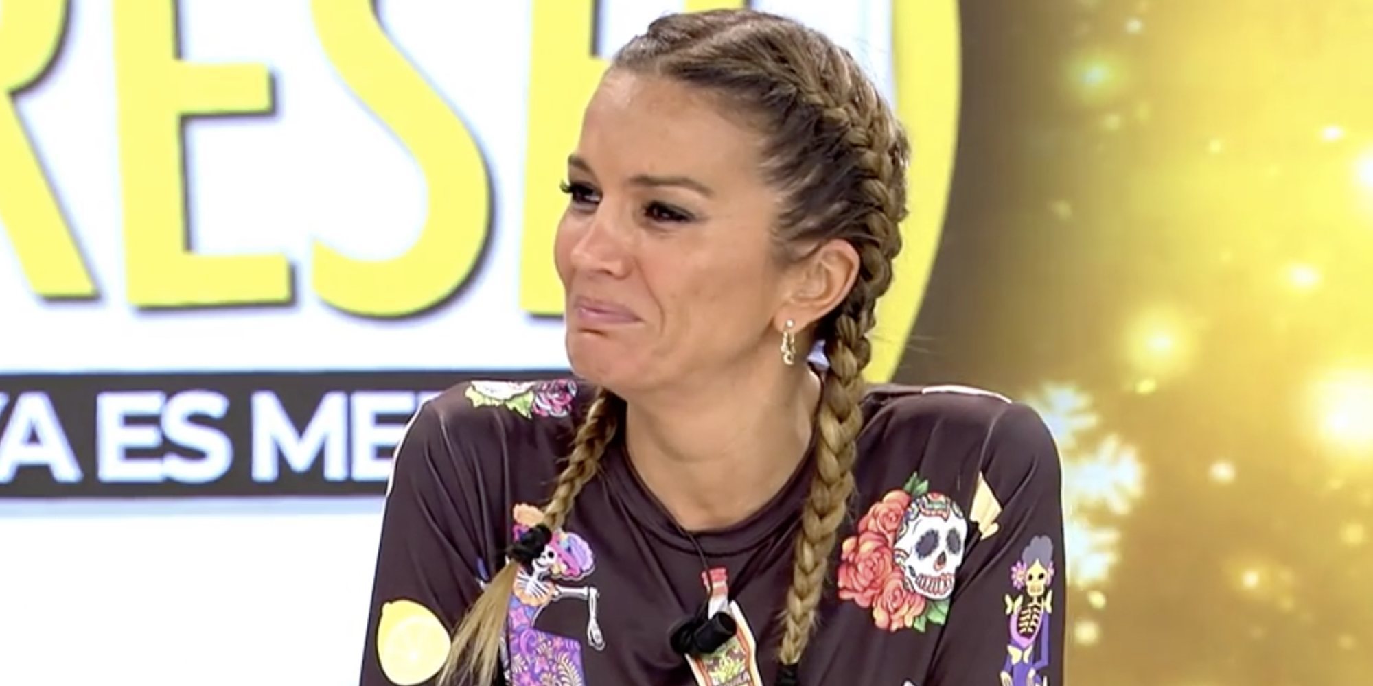 Marta López rompe a llorar en directo por el polígrafo de Efrén Reyero: "Yo soy gilipollas"
