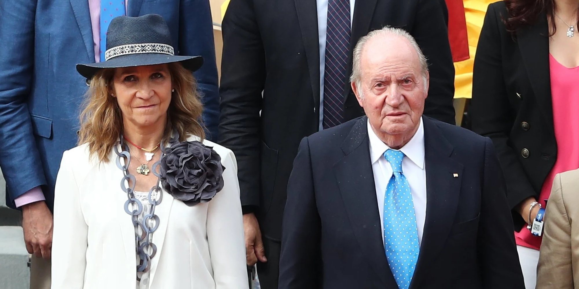 El Rey Juan Carlos celebra su 83 cumpleaños con la Infanta Elena en Abu Dabi