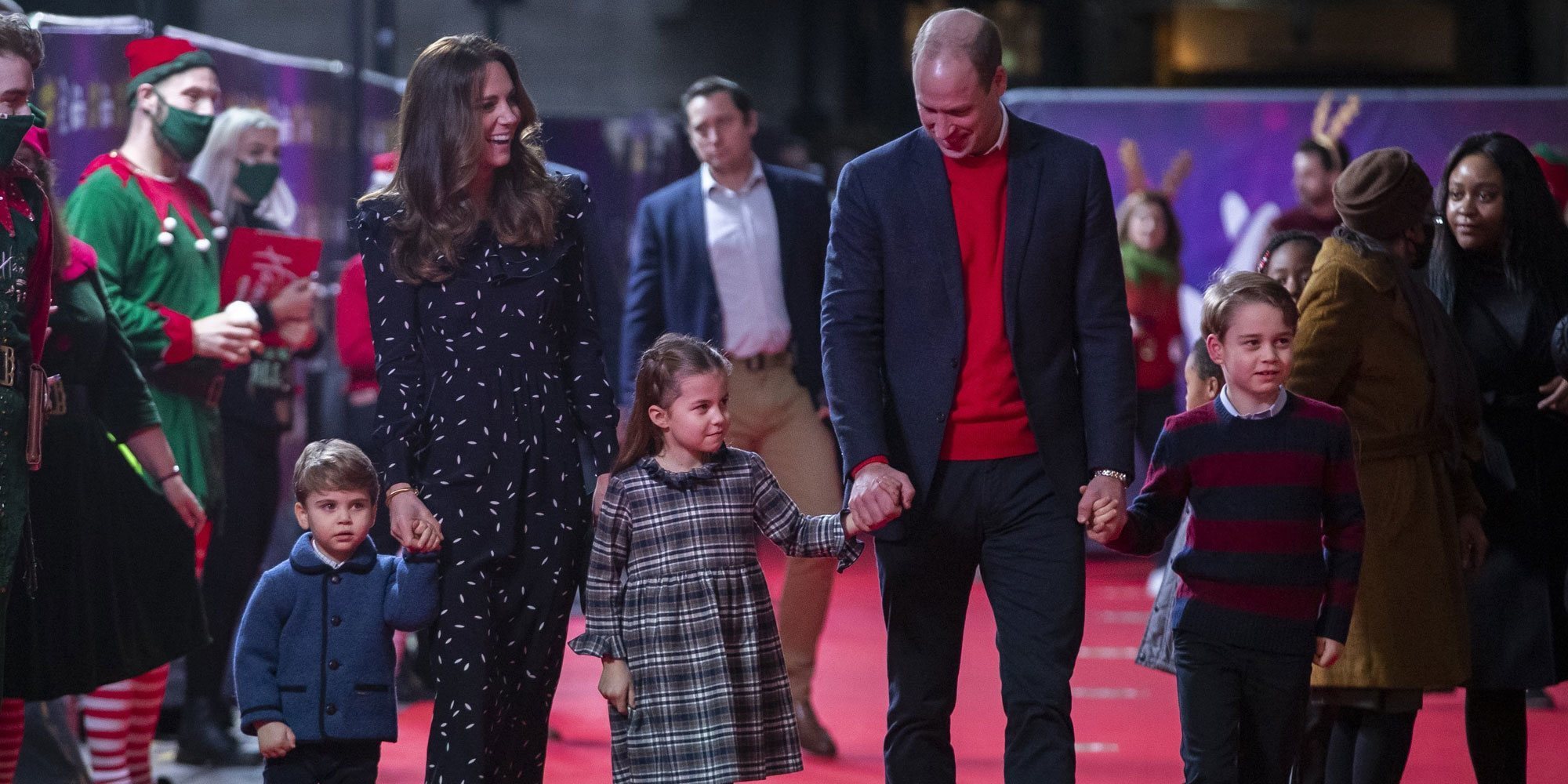 La mascota del Príncipe Guillermo y Kate Middleton y sus hijos que les ayudó a afrontar la muerte de su perro Lupo