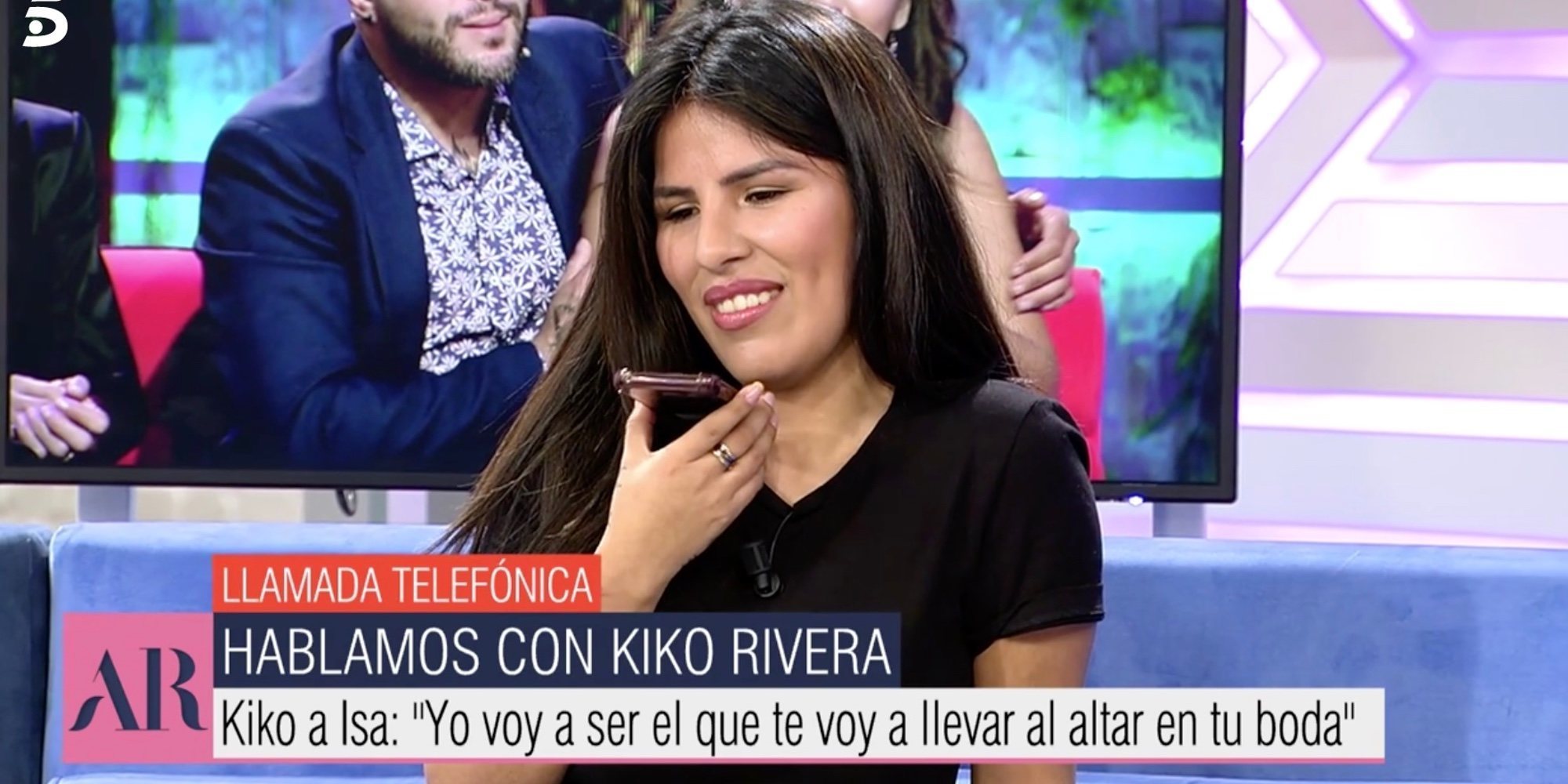 Kiko Rivera llama a Isa Pantoja en directo: "Voy a ir a tu boda vaya quien vaya. Yo te llevo al altar"