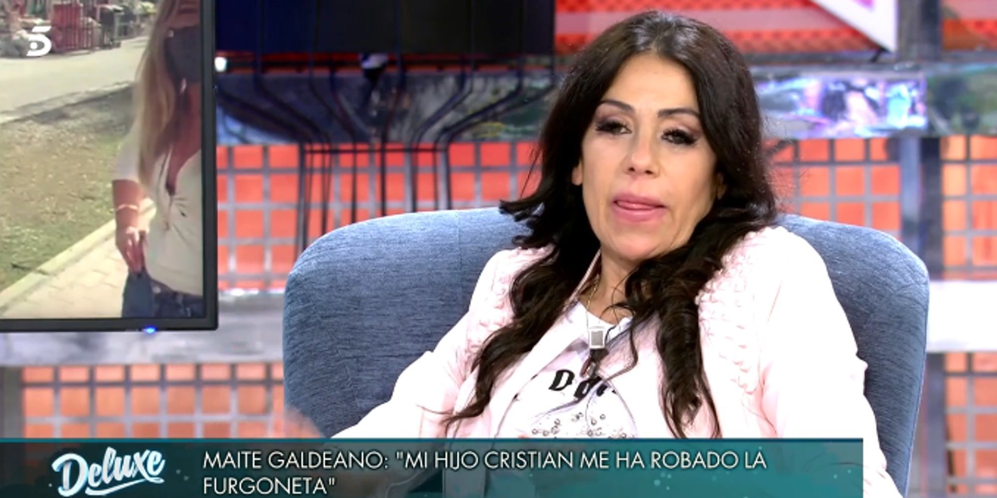 Maite Galdeano acusa a su hijo Cristian Suescun de haberle robado: "Te voy a quitar el apellido"