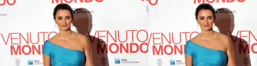 Penélope Cruz estrena en Roma 'Volver a nacer' junto al director Sergio Castellitto