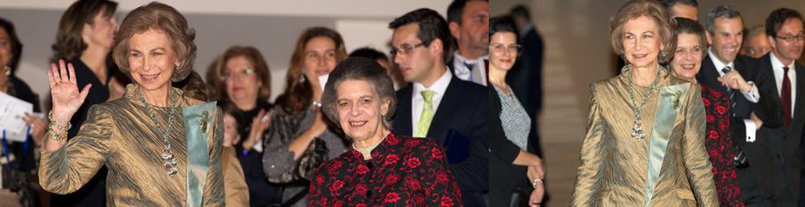 La Reina Sofía preside la entrega de Premio BMW de Pintura y el concierto de Mundo en Armonía con Irene de Grecia