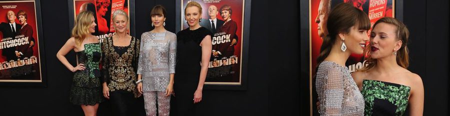 Scarlett Johansson, Helen Mirren, Jessica Biel y Toni Collette estrenan 'Hitchcock' en Nueva York