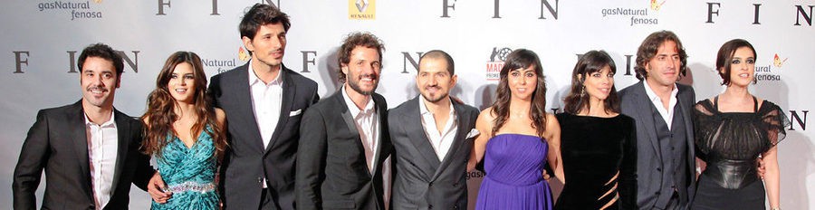 Hiba Abouk, María León y Jesús Olmedo asisten a la première en Madrid de 'Fin' con Andrés Velencoso y Clara Lago