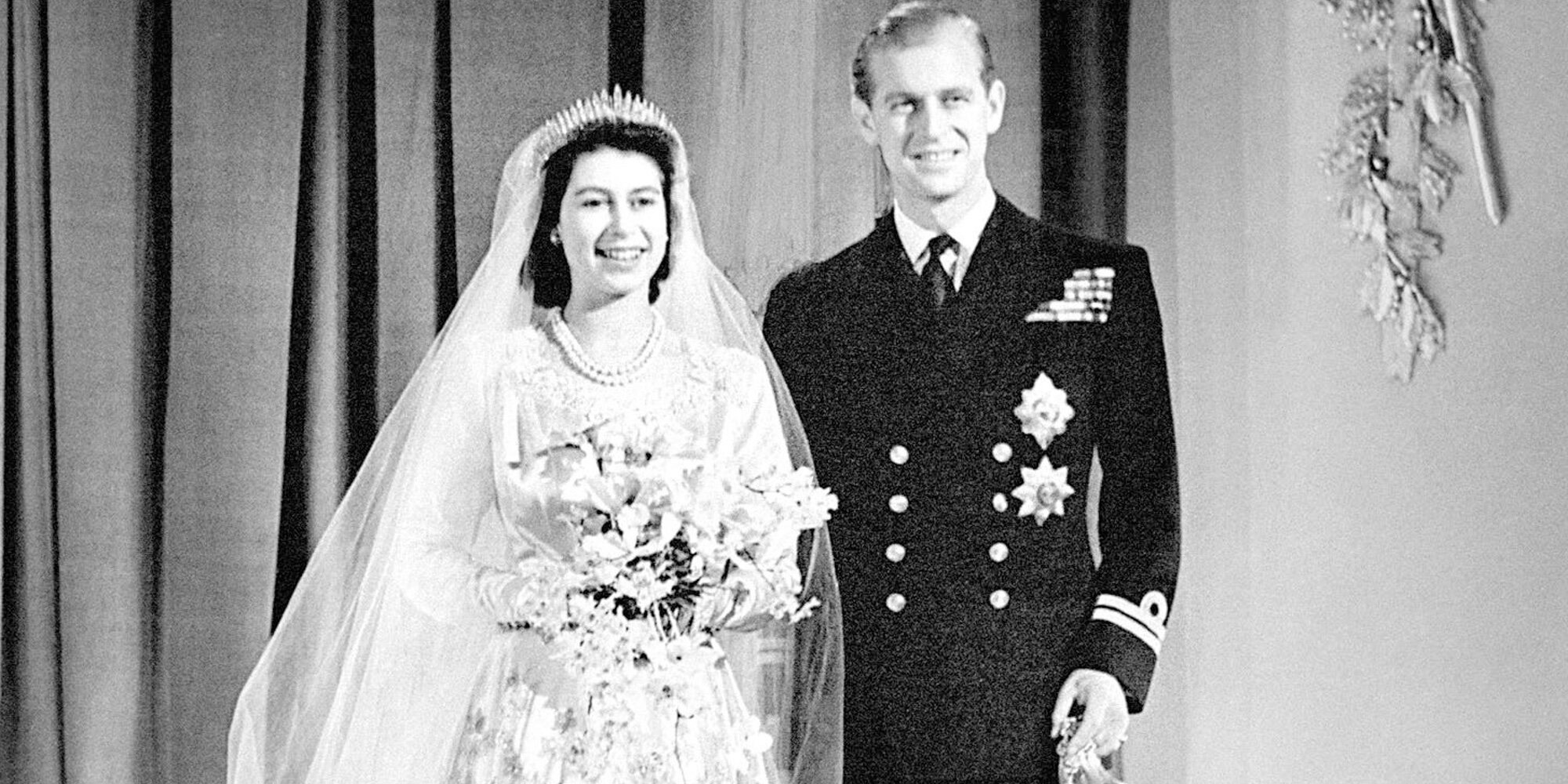La Reina Isabel II y el Duque de Edimburgo: la primera boda real tras la II Guerra Mundial