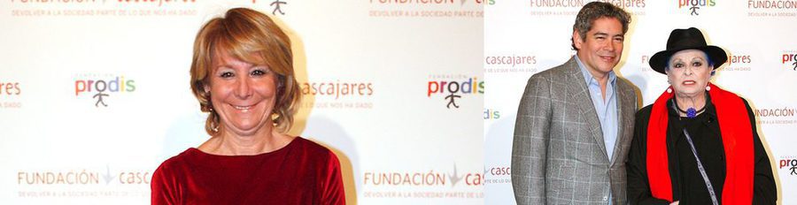 Esperanza Aguirre, Juncal Rivero y Boris Izaguirre apoyan la subasta benéfica anual de capones