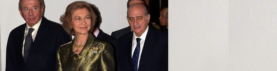 La Reina Sofía suple la baja del Rey Juan Carlos en los actos oficiales con una intensa agenda