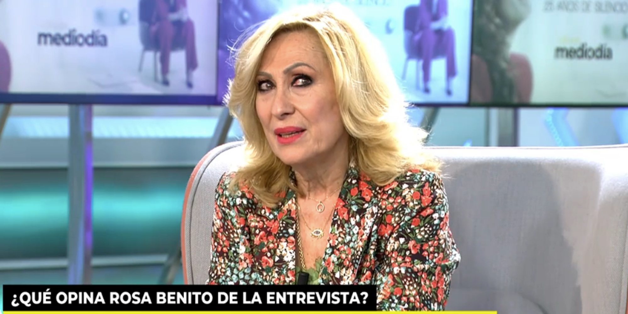 Rosa Benito, tras la docu-serie de Rocío Carrasco: "Me vi en su piel. Yo también intenté dormir por el dolor"