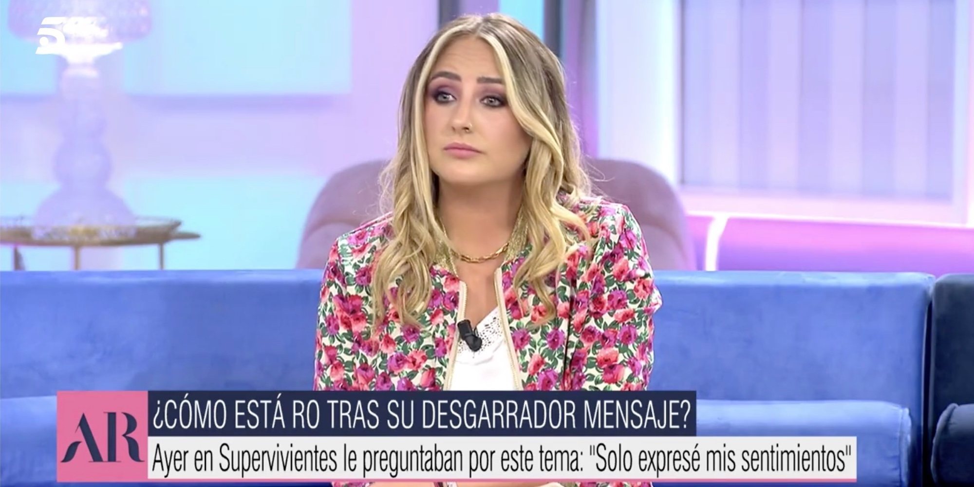 Rocío Flores: "Yo me he sentado con mi padre y le he dicho las cosas que no me gustan"