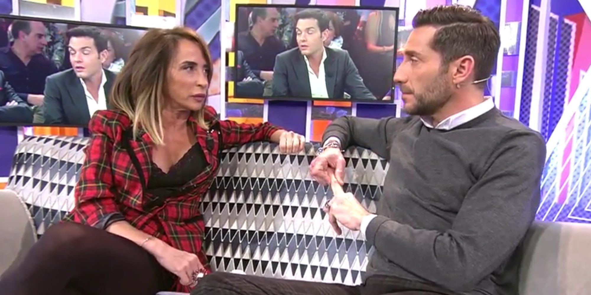 María Patiño se defiende de Rocío Carrasco rescatando su entrevista a Antonio David hablando del episodio de la ventana