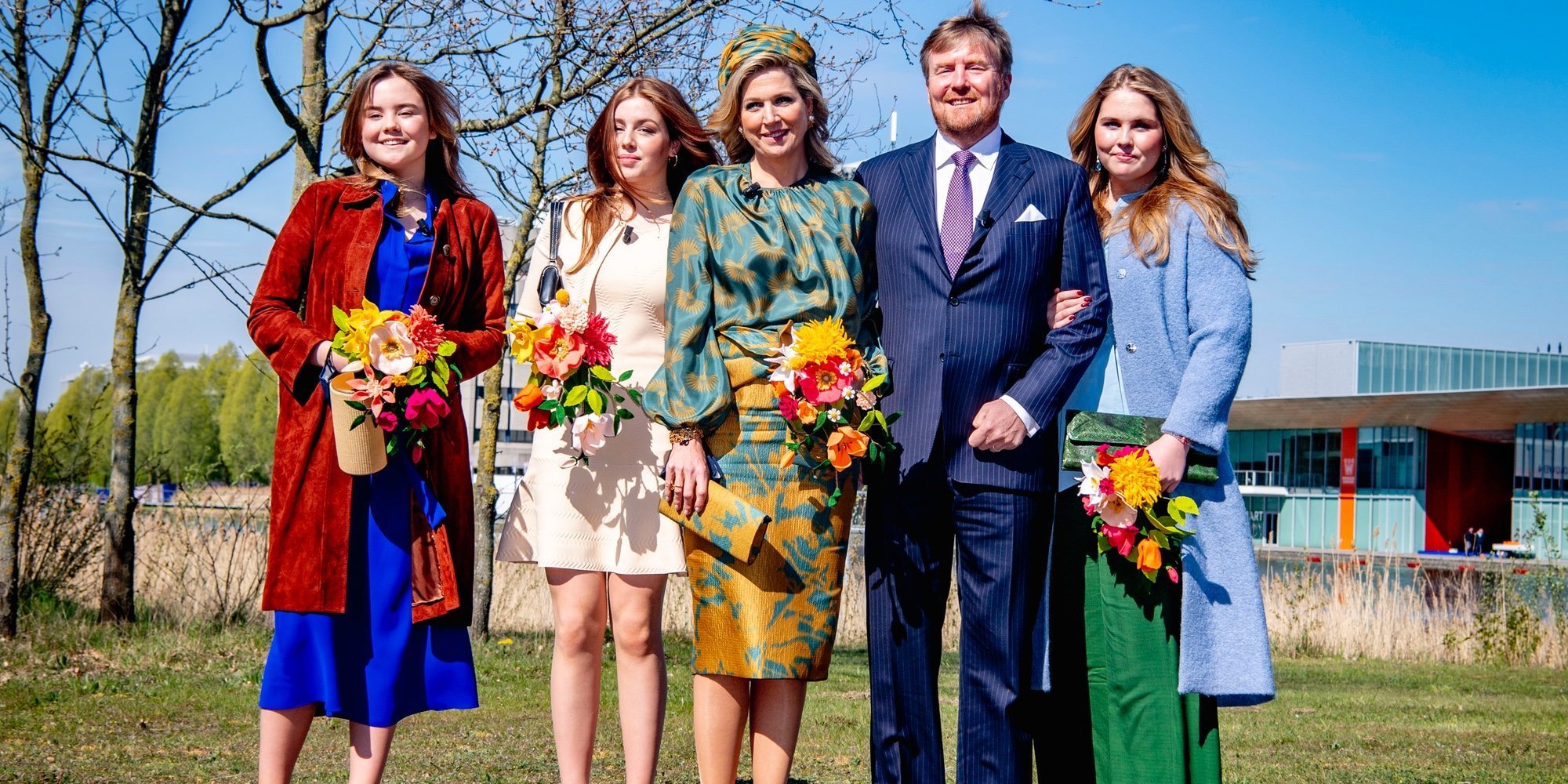 La Familia Real Holandesa celebra el Día del Rey 2021: posados, viaje a Eindhoven y un coche con la edad del Monarca