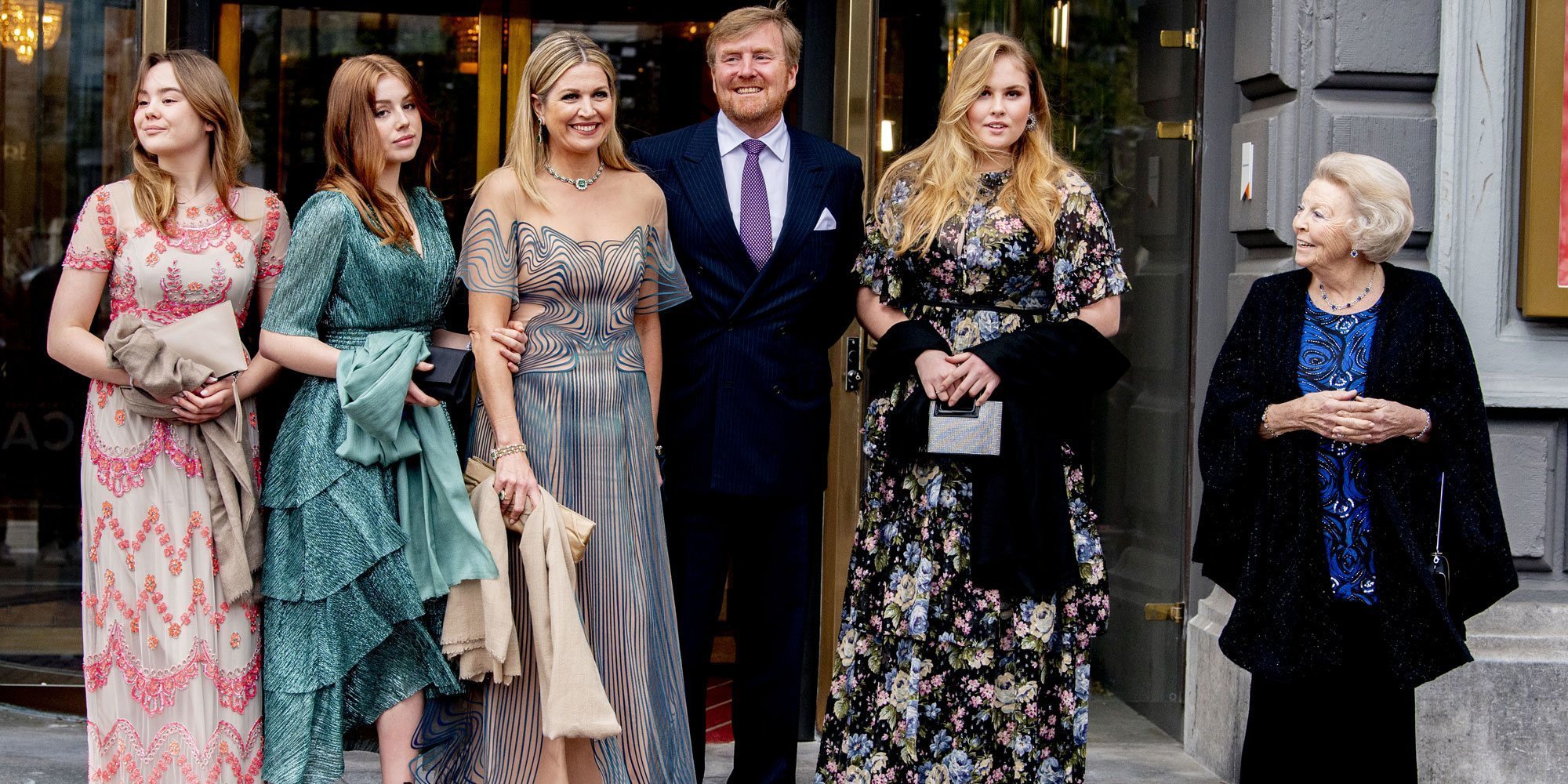 Beatriz de Holanda se une a los Reyes de Holanda y sus hijas en el concierto por el 50 cumpleaños de Máxima de Holanda