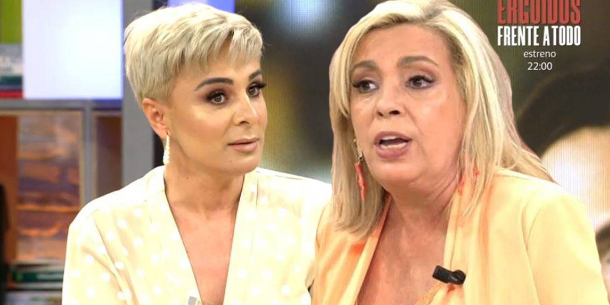 Carmen Borrego y Ana María Aldón tienen un rifirrafe por el apoyo a Rocío Carrasco en el homenaje de su madre