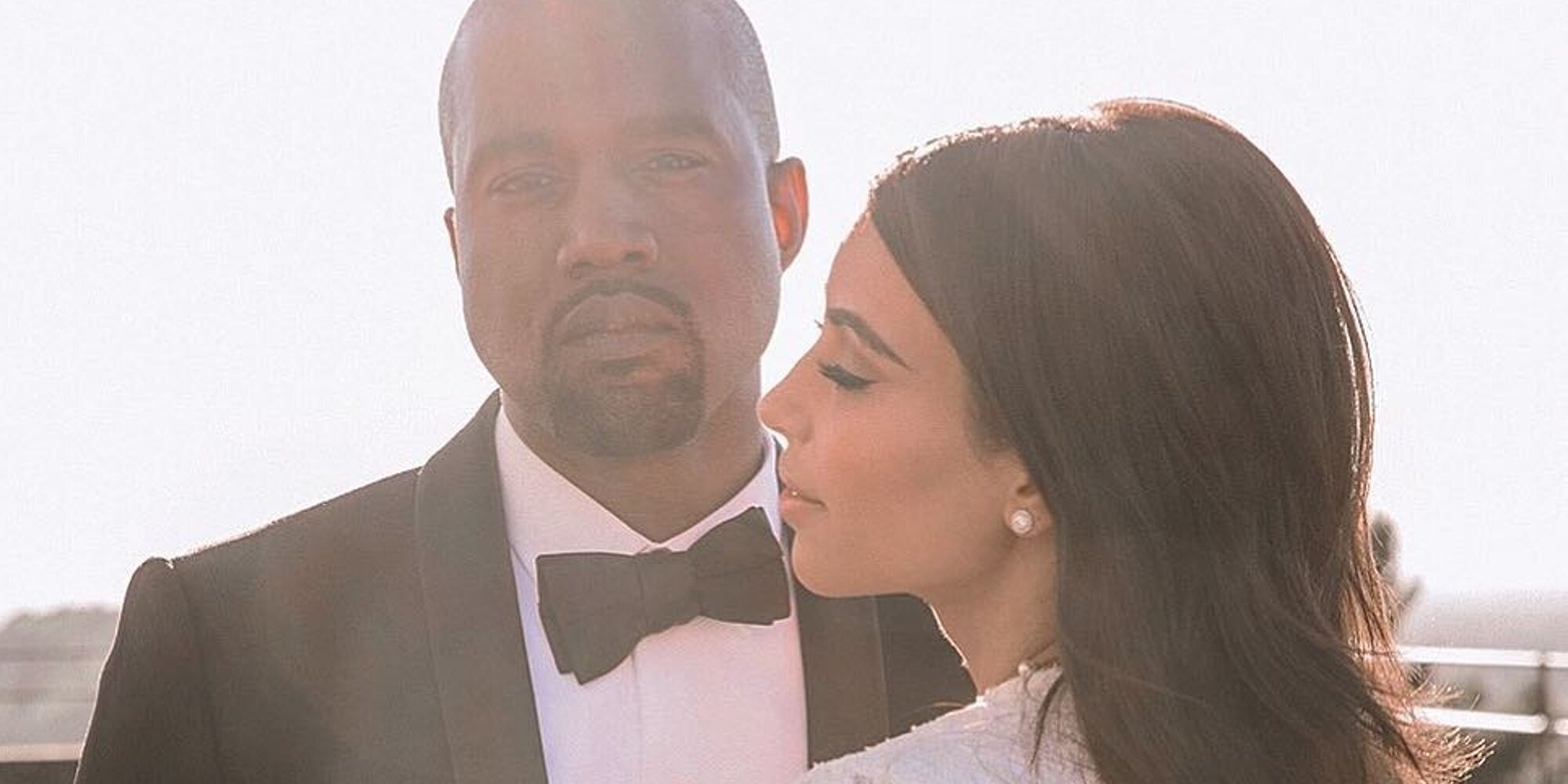 Kim Kardashian 'se casa' de nuevo con Kanye West en pleno proceso de divorcio en el último evento de 'Donda'