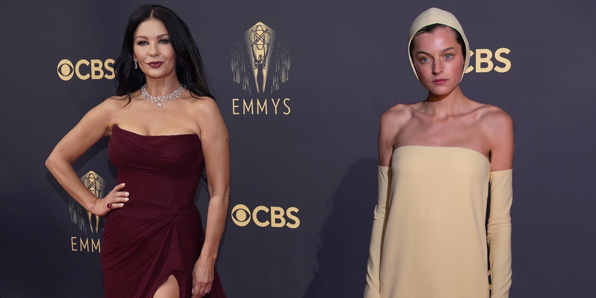 Catherine Zeta-Jones, Anya Taylor-Joy, Emma Corrin... La alfombra roja de los Premios Emmy 2021