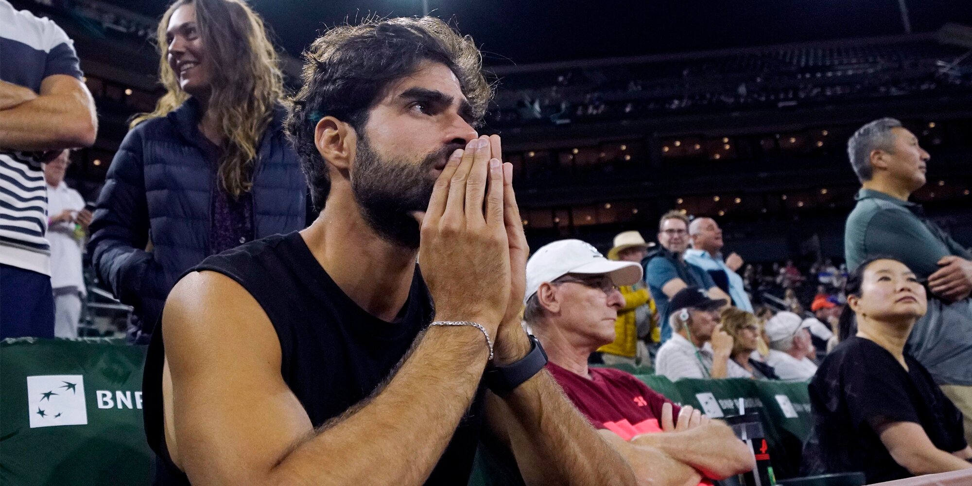 El orgullo de Juan Betancourt por su novia, Paula Badosa, tras clasificarse en el torneo Indian Wells