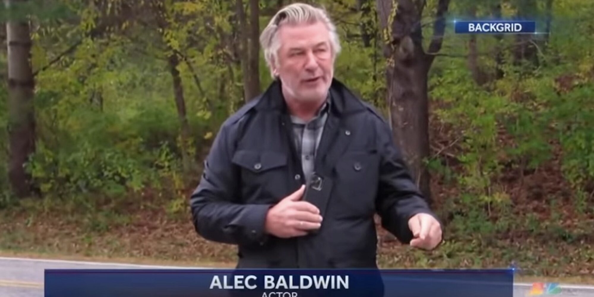 Alec Baldwin reaparece tras matar accidentalmente a Halyna Hutchins en el set de rodaje