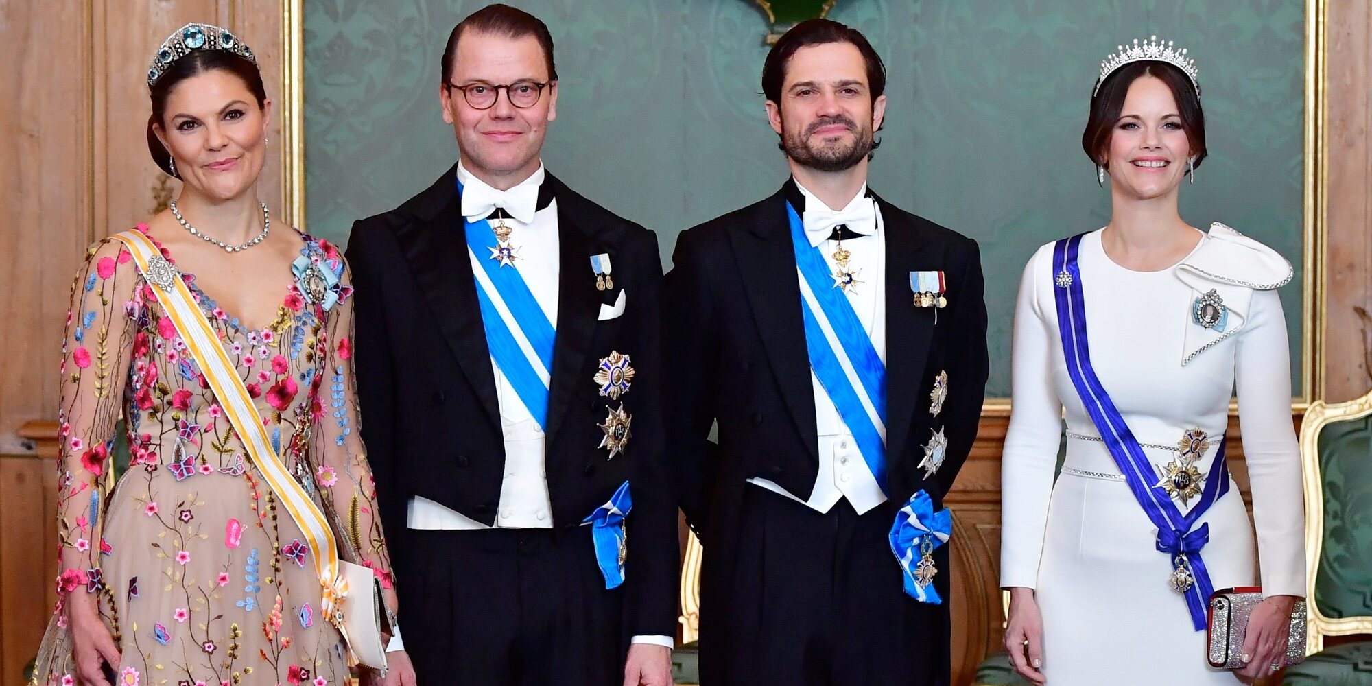 Las tiaras de la Familia Real Sueca en la cena de gala a los Reyes de España: homenajes, un recuerdo y la que siempre se pone