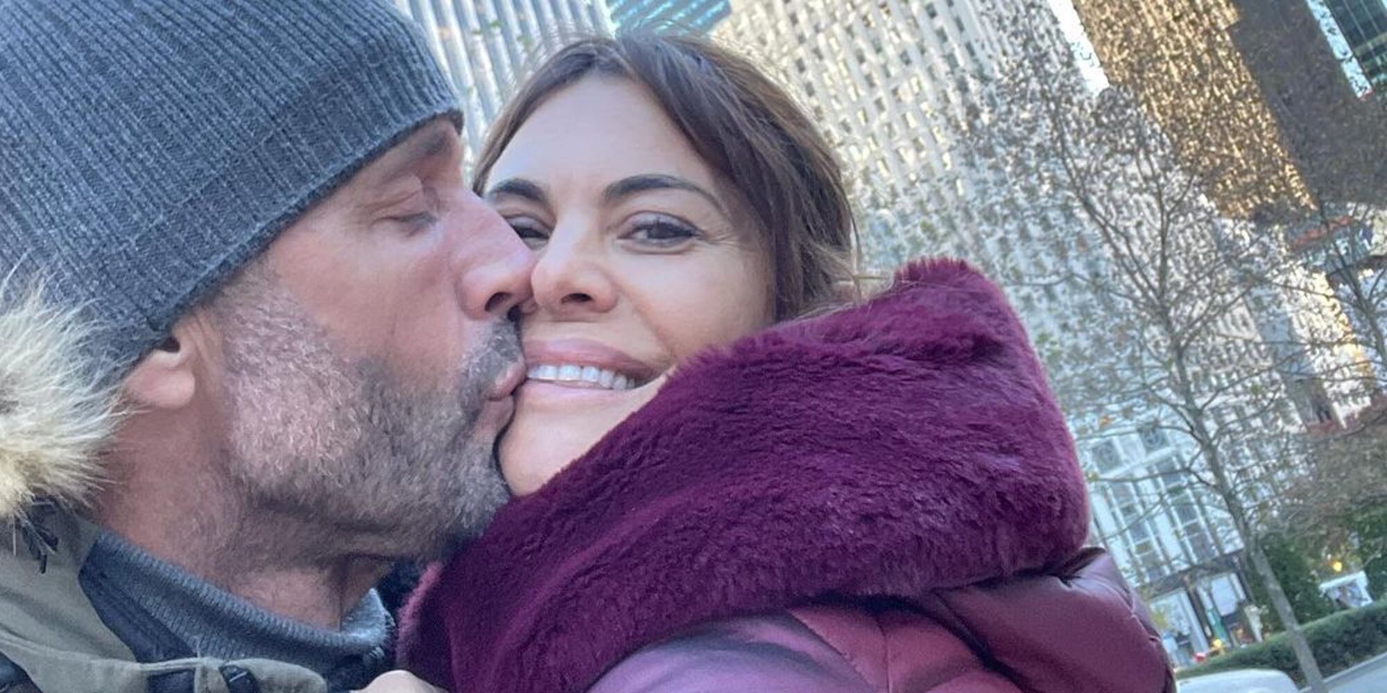 María José Suárez y Álvaro Muñoz Escassi disfrutan de Nueva York entre besos y mucho amor