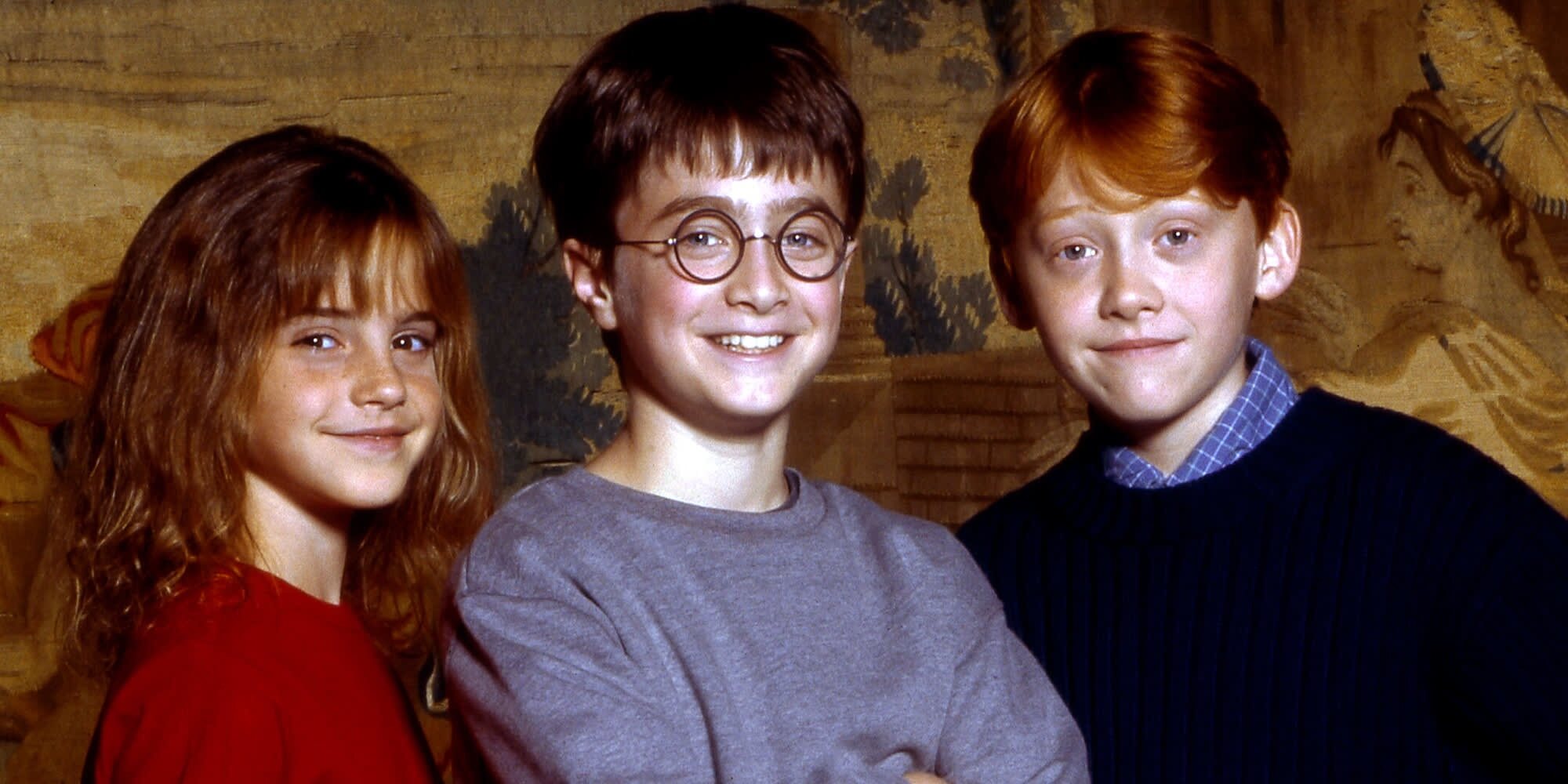 Daniel Radcliffe, Emma Watson y Rupert Grint, juntos en la primera foto del reencuentro de 'Harry Potter'