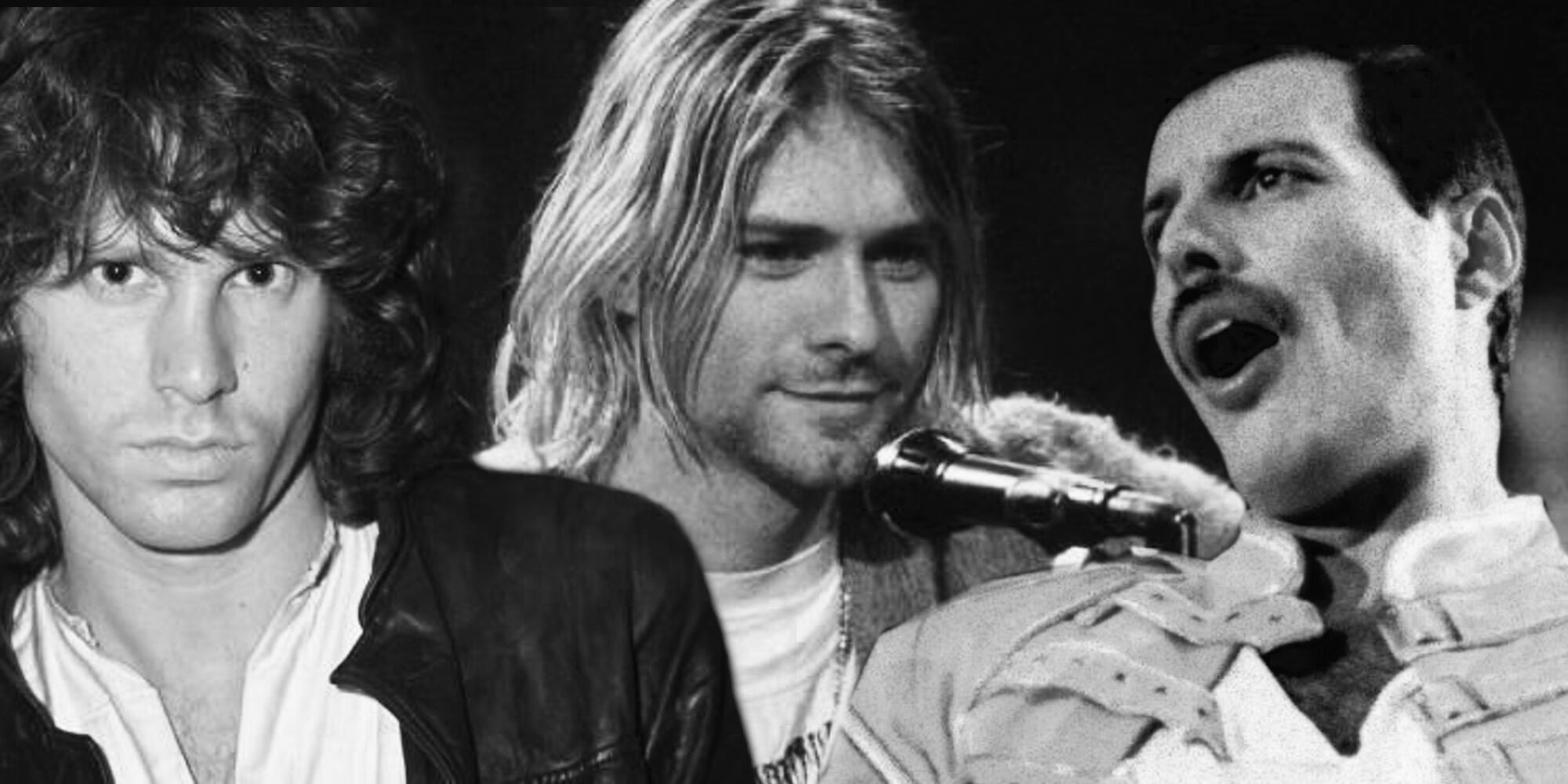 Kurt Cobain, Freddie Mercury, Jim Morrison... 10 grupos de rock que se separaron por la muerte de un integrante