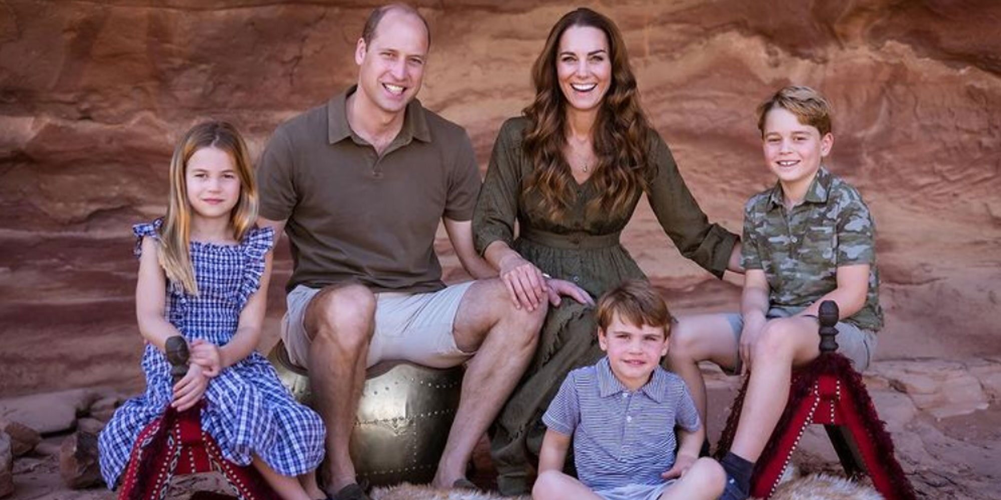 La foto del Príncipe Guillermo y Kate Middleton con sus hijos para felicitar la Navidad que muestra que cumplen sus promesas