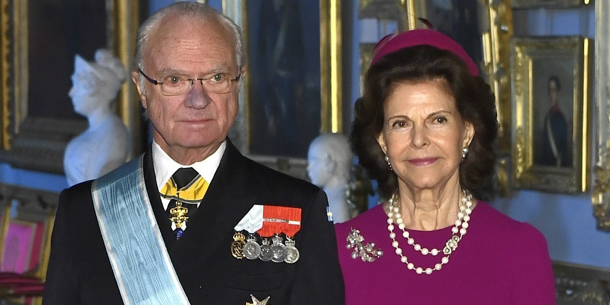 Los Reyes Carlos Gustavo y Silvia de Suecia, positivos en coronavirus