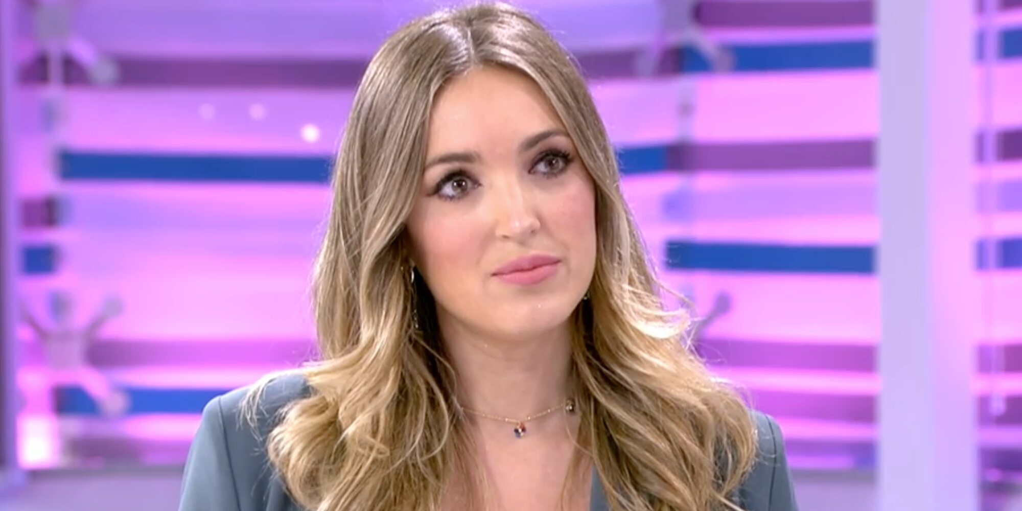 Marta Riesco habla en televisión ante la atenta mirada de Rocío Flores tras confirmarse su relación con Antonio David