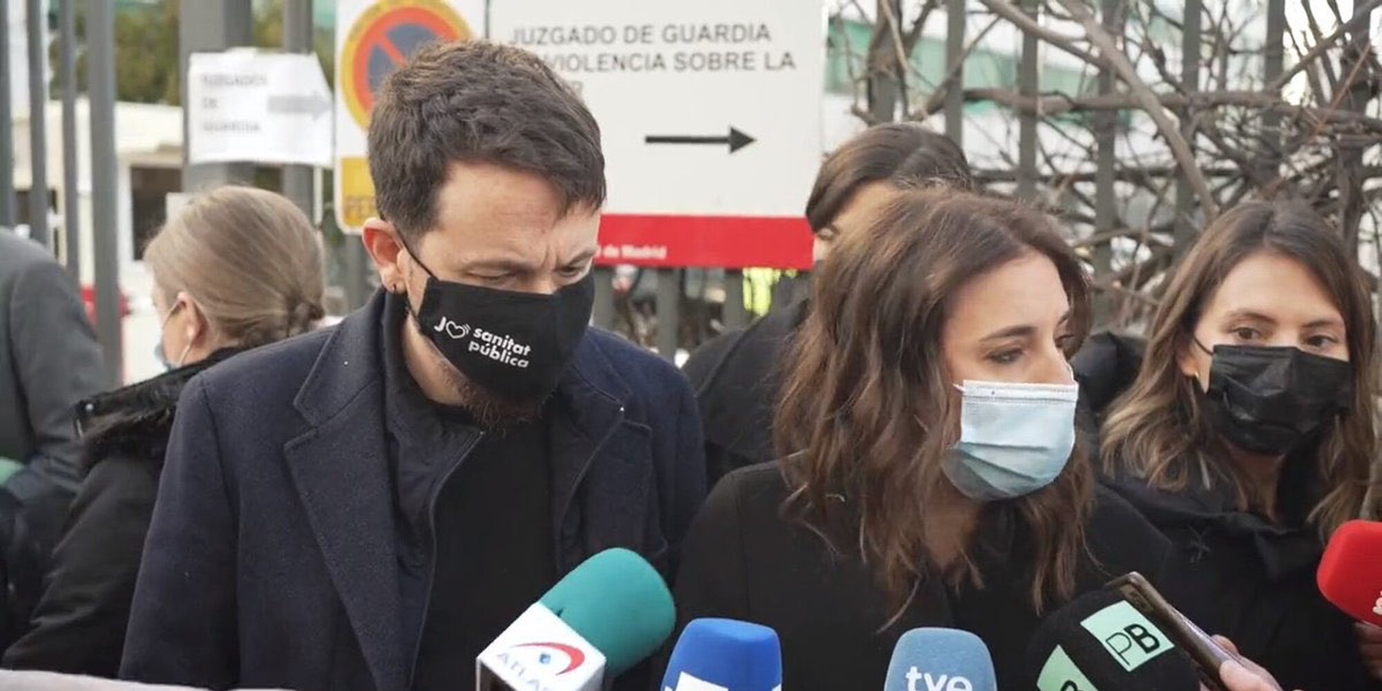 Pablo Iglesias e Irene Montero declaran en el juicio por el acoso de un periodista a sus hijos