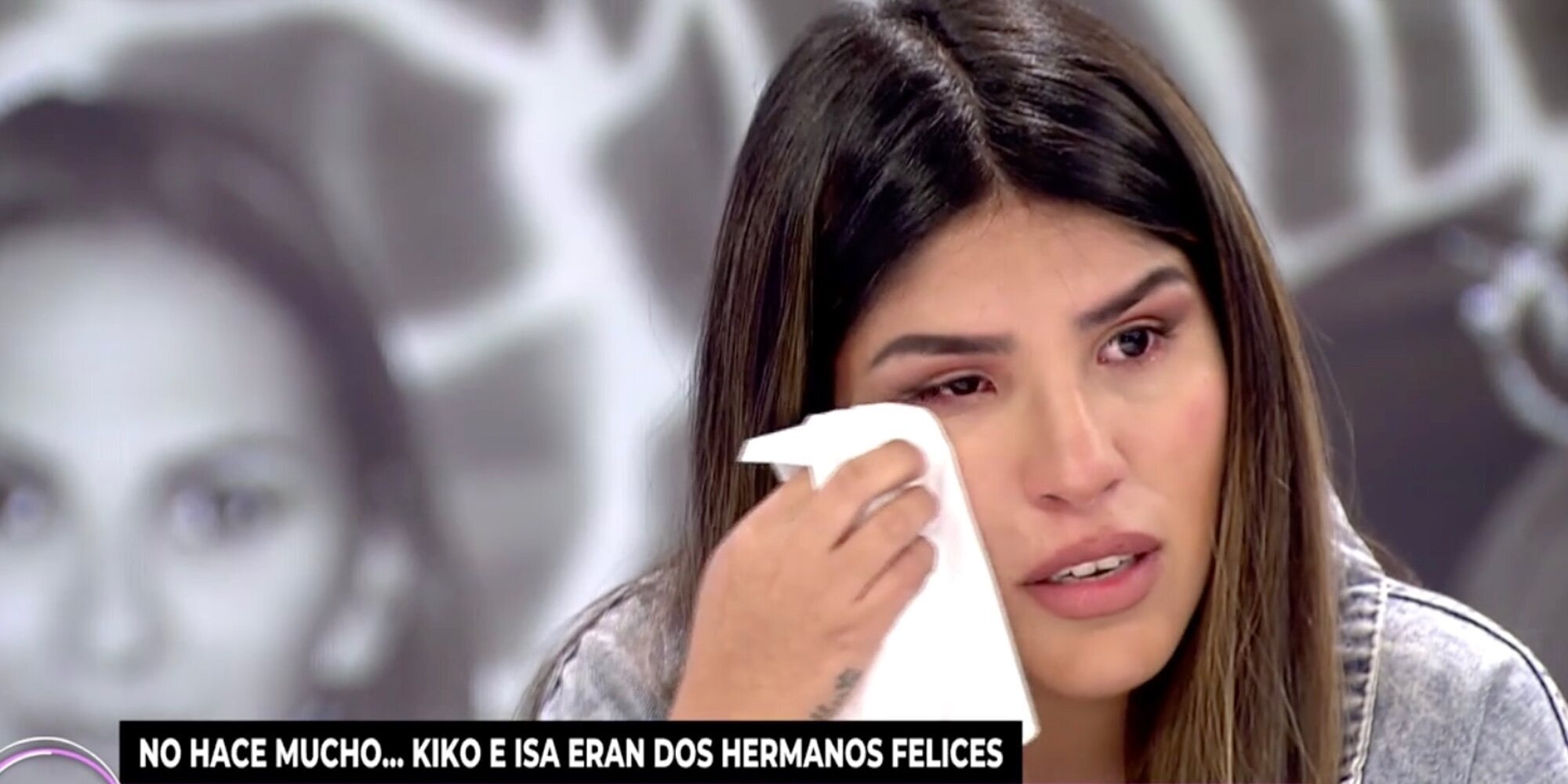 Isa Pantoja no puede evitar emocionarse al ver imágenes con Kiko Rivera: "Lo único que me sale es llorar"