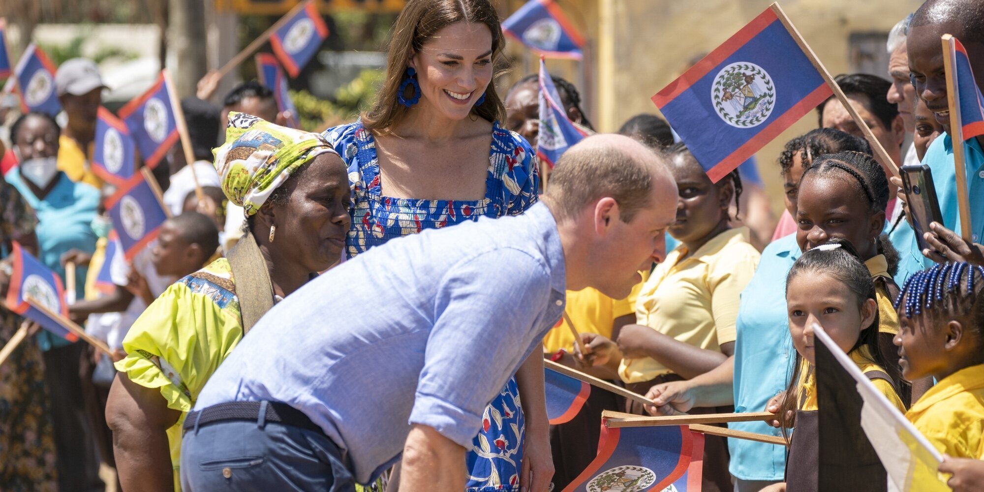 El Príncipe Guillermo y Kate Middleton, todo ritmo y espontaneidad en Belice para olvidar la polémica