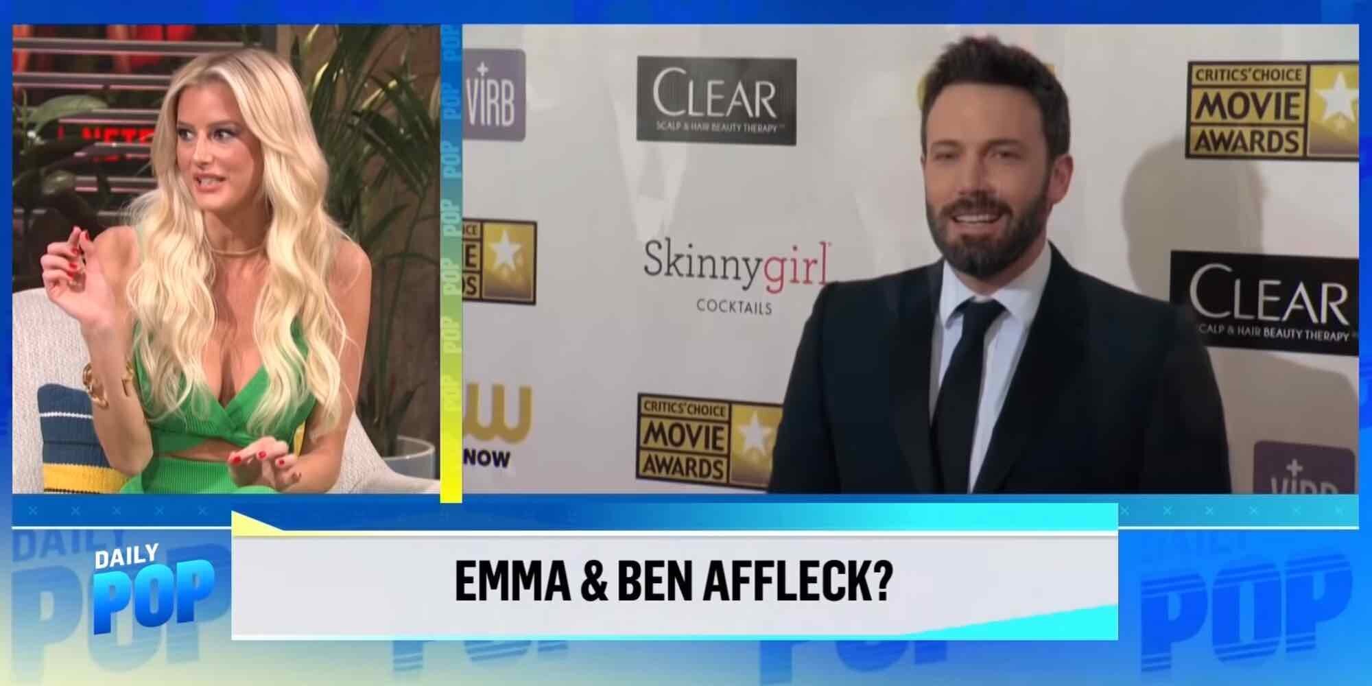 Emma Hernan ('Selling Sunset') aclara la polémica sobre los supuestos mensajes con Ben Affleck