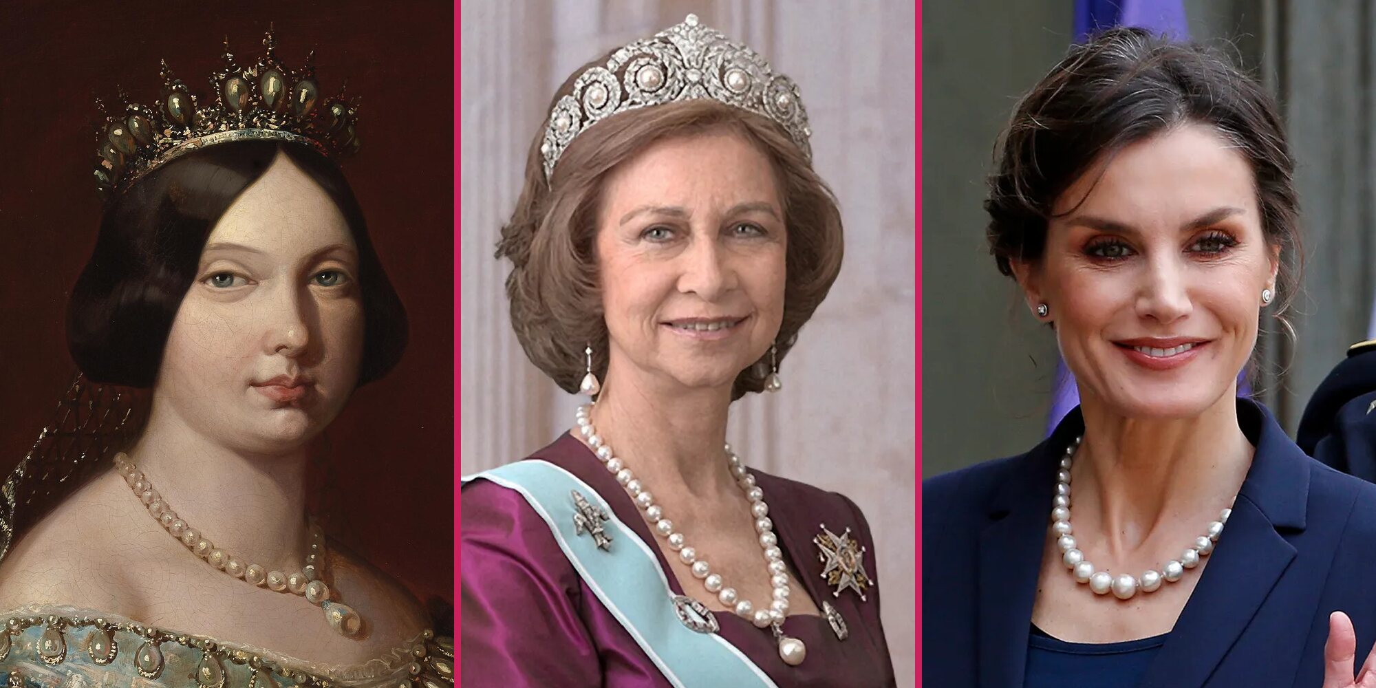 Biblia Feudal Regularidad El recuerdo de Isabel II de España en el joyero de la Familia Real: la  historia de las perlas más valiosas de la Corona - Bekia Actualidad