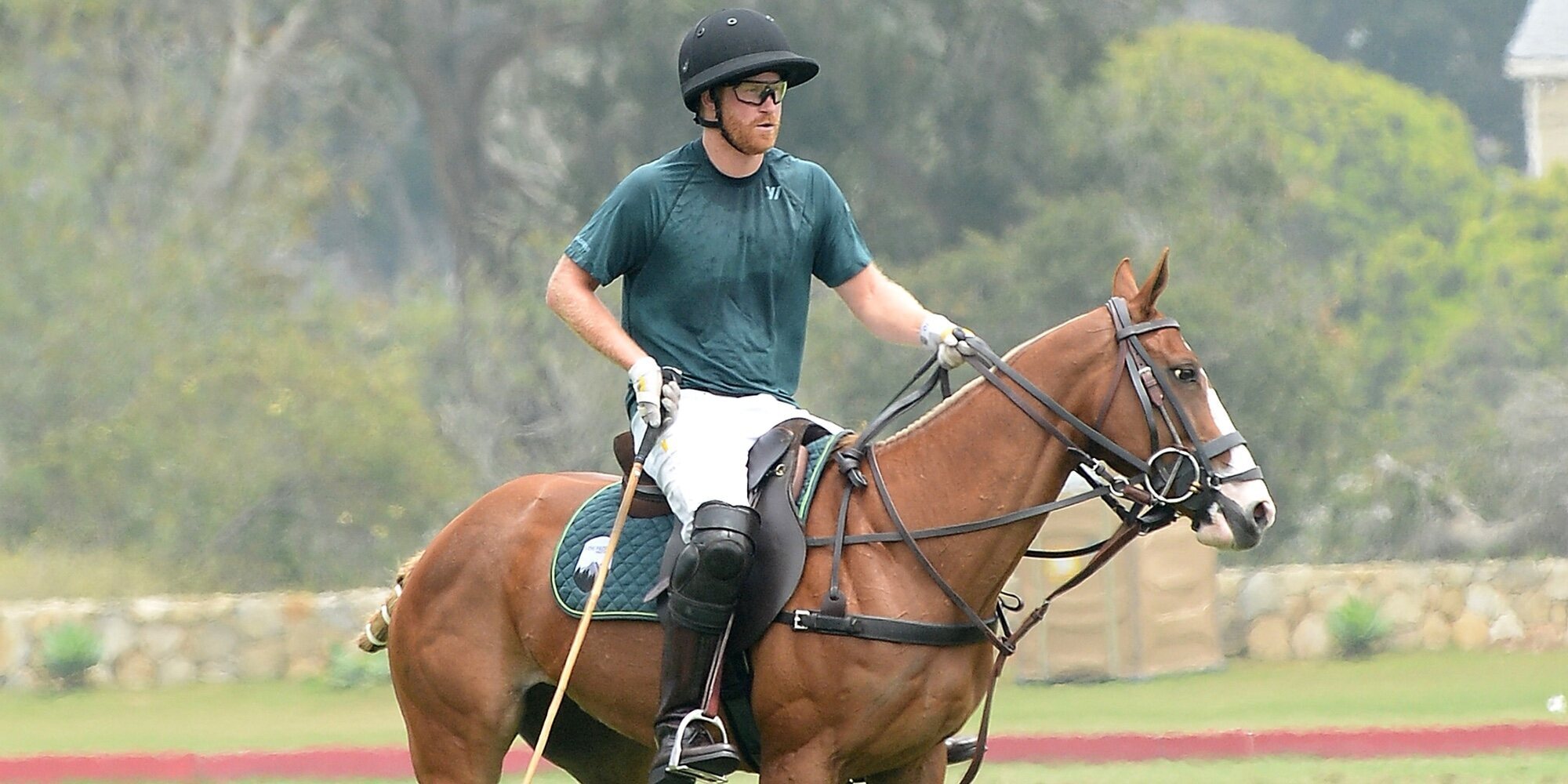 El Príncipe Harry reaparece en California jugando al polo tras su viaje a Reino Unido