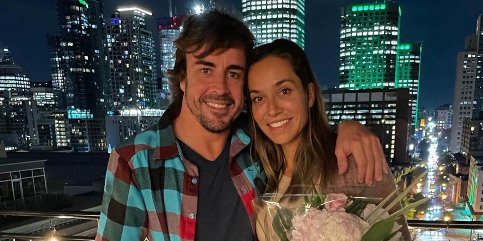 La especial celebración del cumpleaños de la pareja de Fernando Alonso, Andrea Schlager, en Montreal