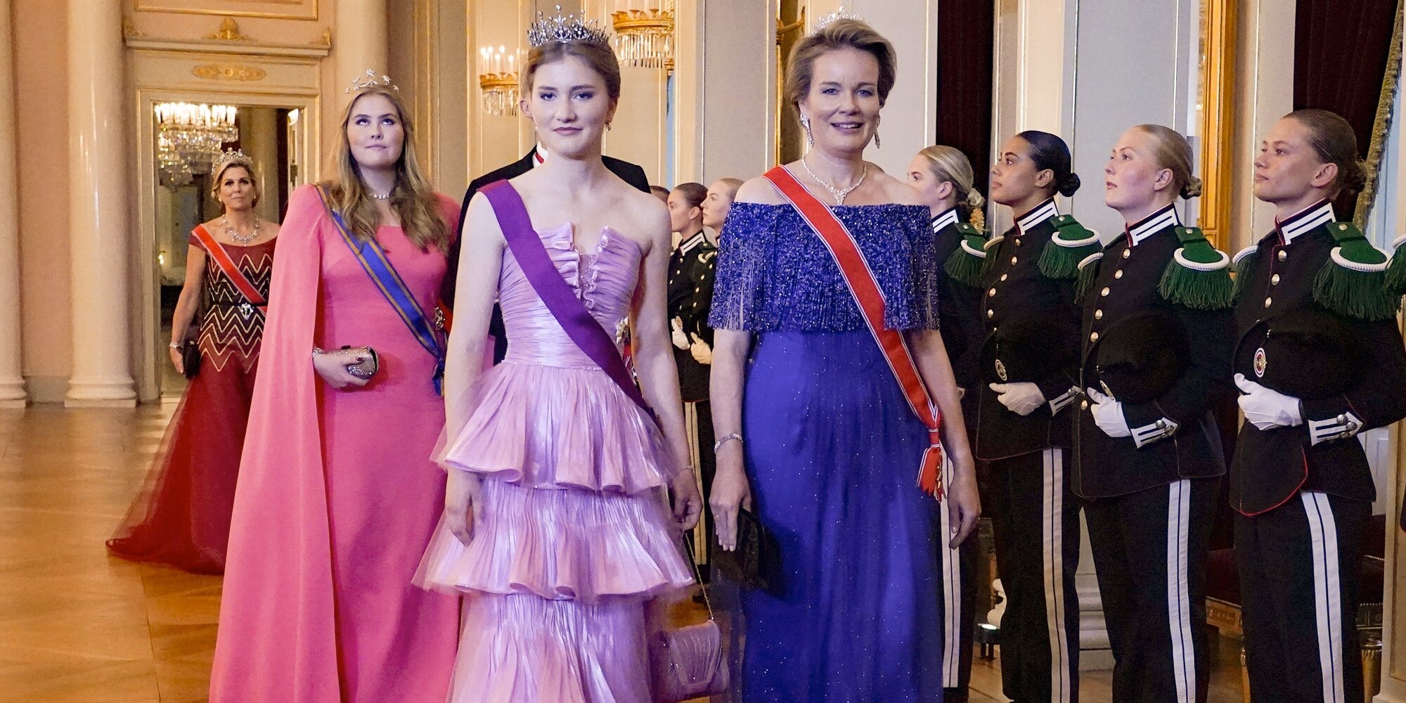 El origen de la desconocida tiara de Elisabeth de Bélgica con la que debutó en la cena de gala de Ingrid Alexandra de Noruega