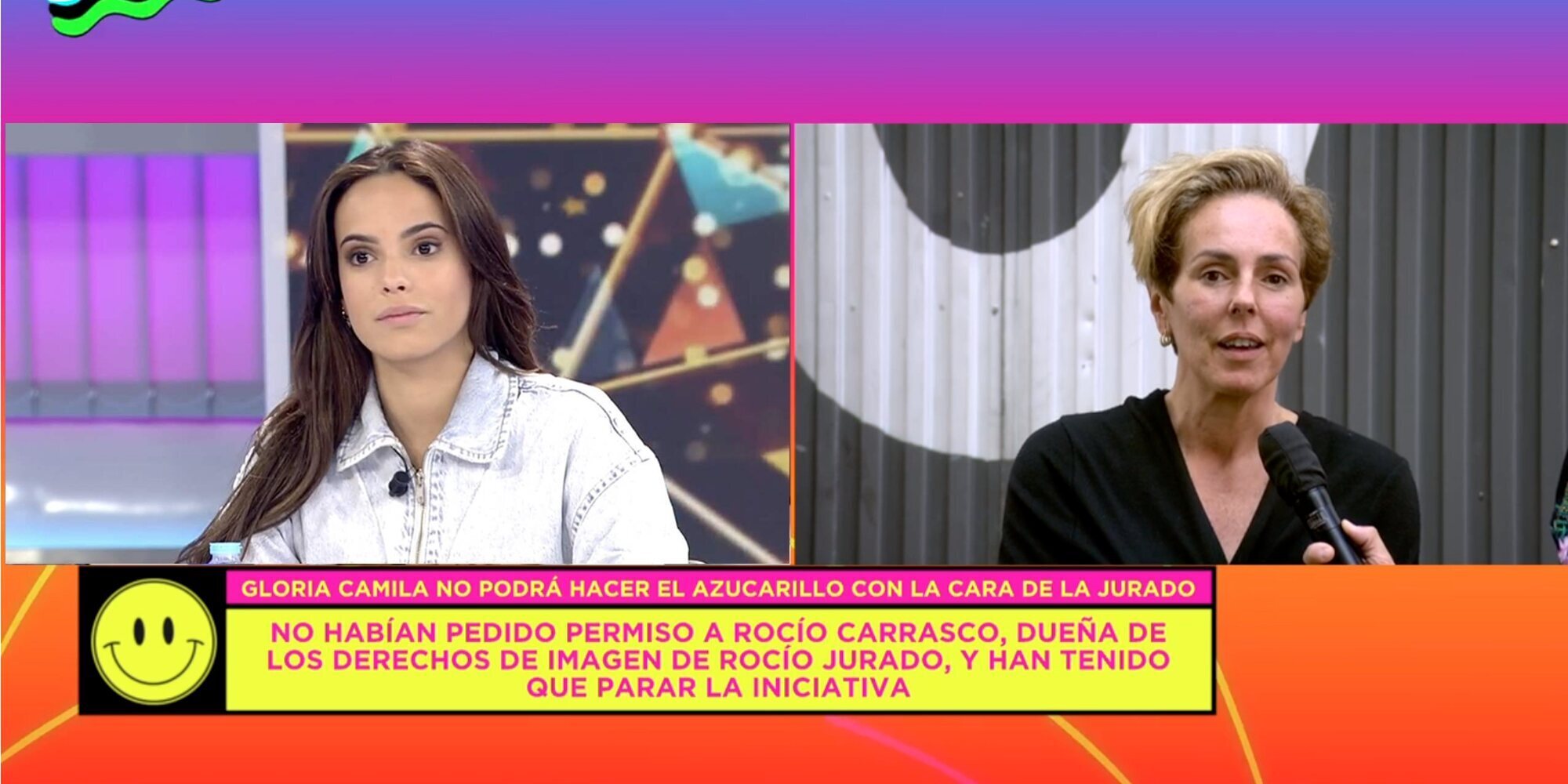 Rocío Carrasco rompe una lanza a favor de Gloria Camila tras poner en manos de sus abogados el tema del azucarillo