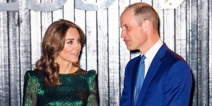 La emoción del Príncipe Guillermo y Kate Middleton al ver por primera vez su primer retrato conjunto
