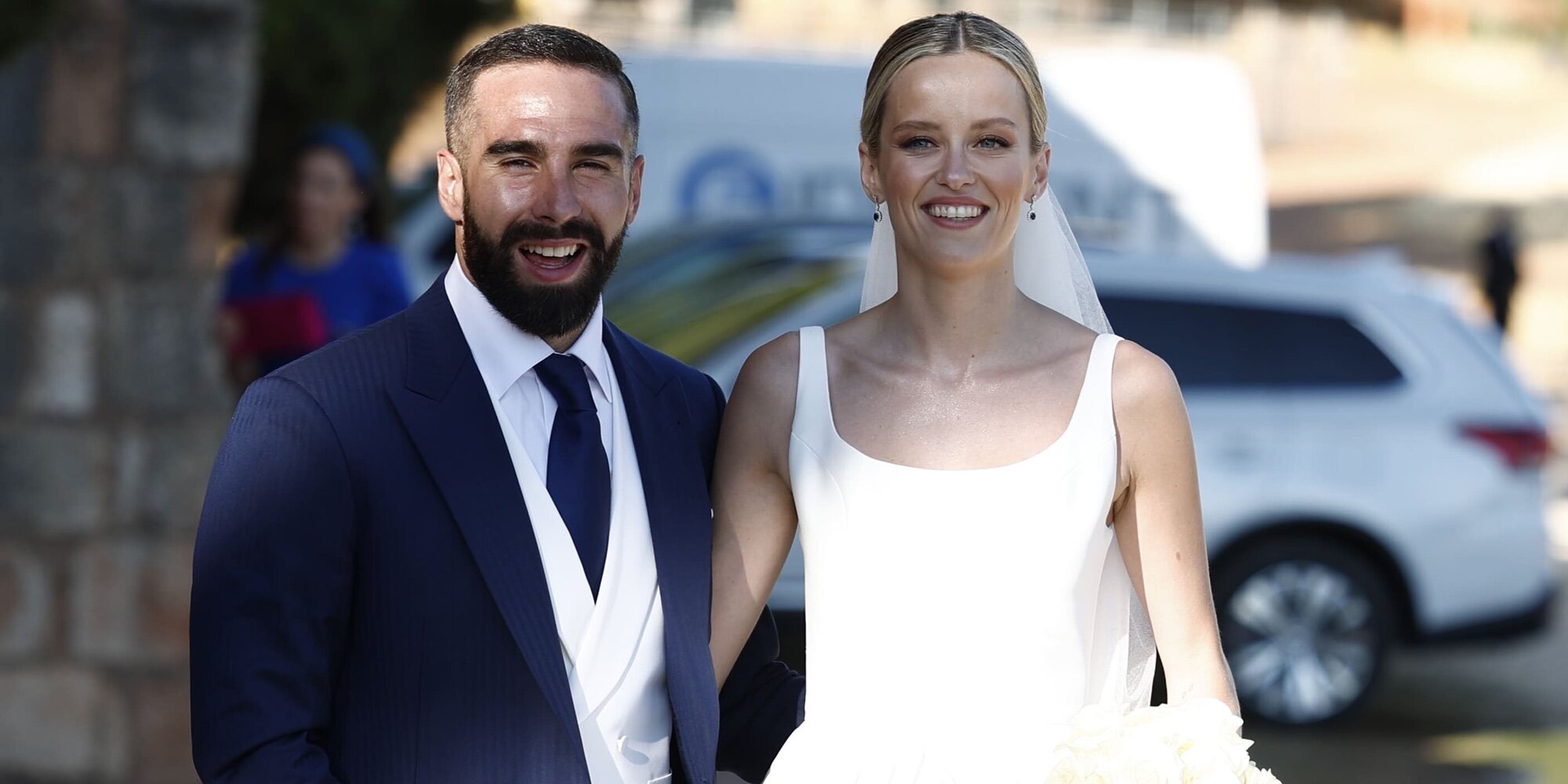 Dani Carvajal y Daphne Cañizares se dan el 'sí, quiero' en una esperada boda rodeados de futbolistas