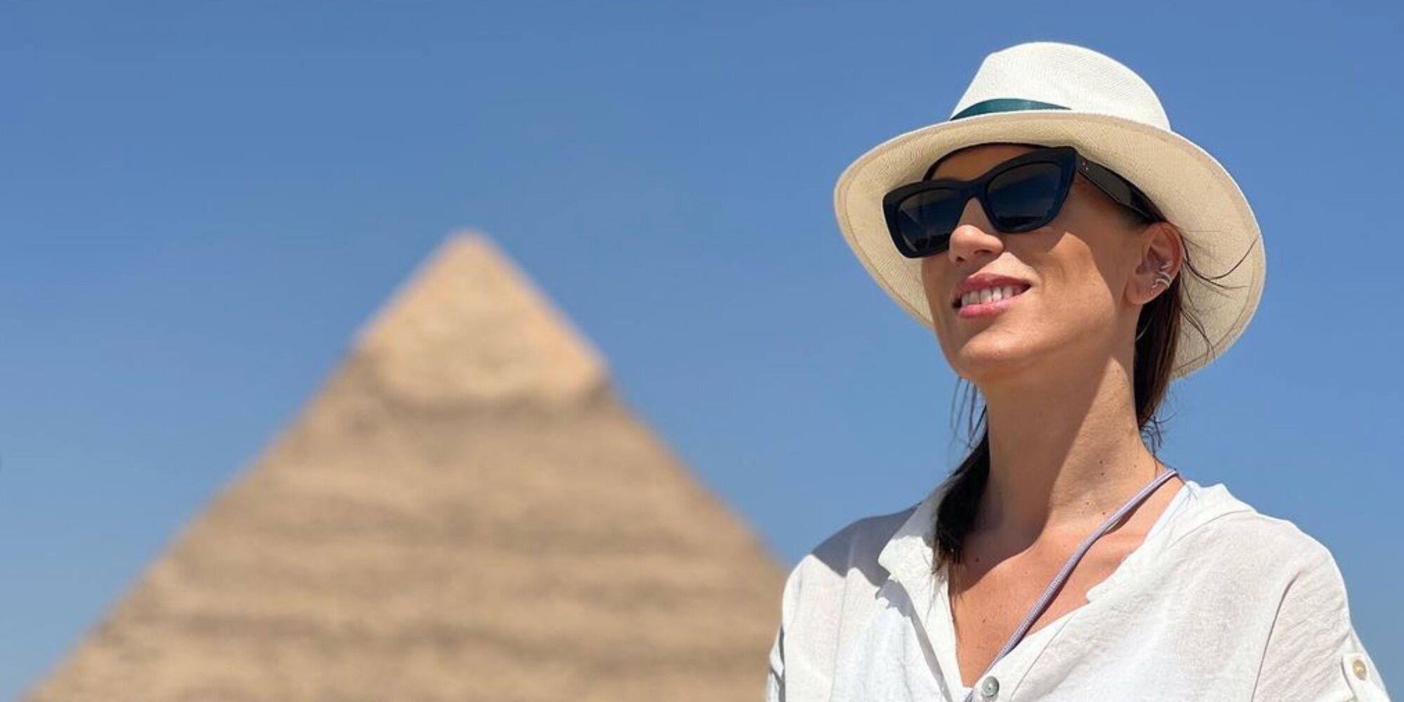 Así ha sido el romántico viaje de Christian Gálvez y Patricia Pardo a Egipto