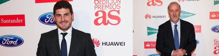 Vicente del Bosque, Alberto Contador, Iker Casillas y Falcao, entre los ganadores en los Premios As del Deporte 2012
