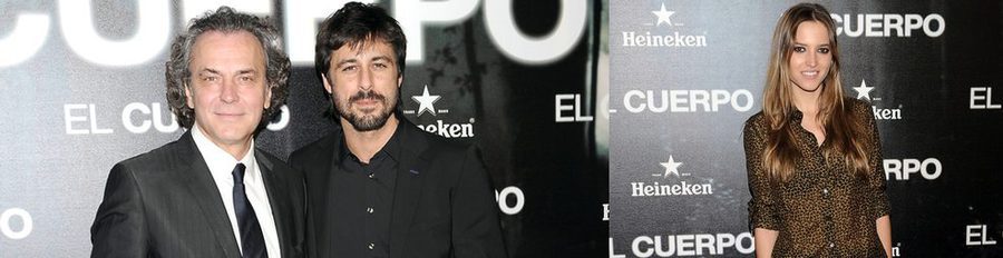 Hiba Abouk y Ana Fernández acompañan a Hugo Silva y José Coronado en el estreno de 'El Cuerpo'