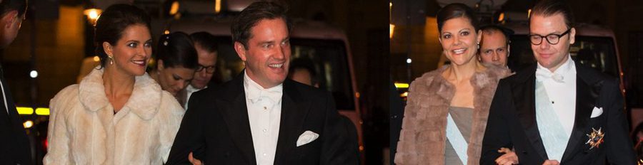 Magdalena de Suecia y Chris O'Neill, separados de la Familia Real en un acto de gala en Estocolmo
