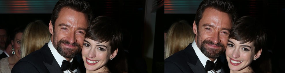 Anne Hathaway, Hugh Jackman y Amanda Seyfried celebran el éxito de 'Los Miserables' en los Globos de Oro 2013
