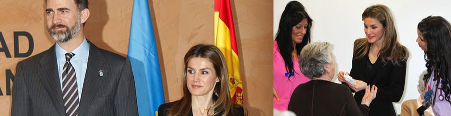 Los Príncipes Felipe y Letizia inauguran un Complejo Residencial de Mayores en Asturias y almuerzan con los Fernández-Vega